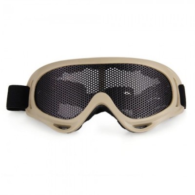 Airsoft Tactical Metal Mesh Eyes Protection Glasses Goggle