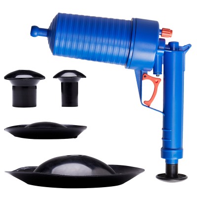 New High Quality Toilet pumping Pressure Pipeline Dredge Device Floor Drain Bathtub Plunger with 4pcs Toilet Inflator Sucker